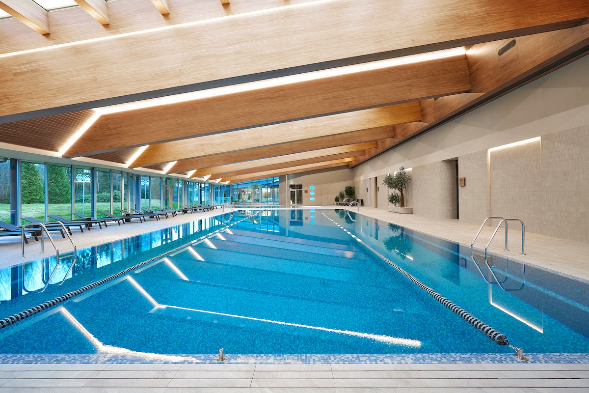 Открытие СПА-комплекса с панорамным бассейном