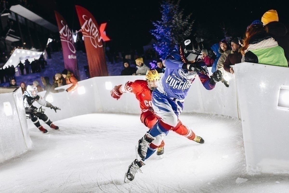 Чемпионат мира по скоростному спуску на коньках на курорте «Игора»